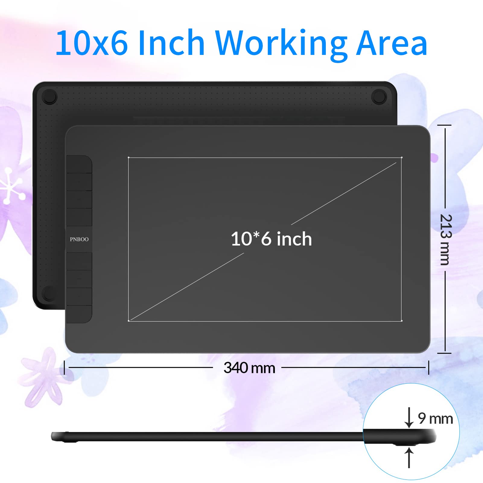 Amazon | グラフィックタブレット,JUANZI PN1060 グラフィック