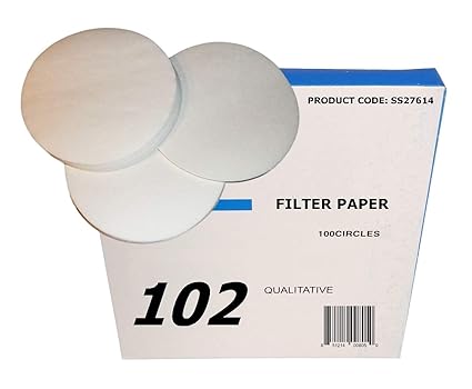 SEOH Filter Paper Qualitative Medium 12.5cm 100pk