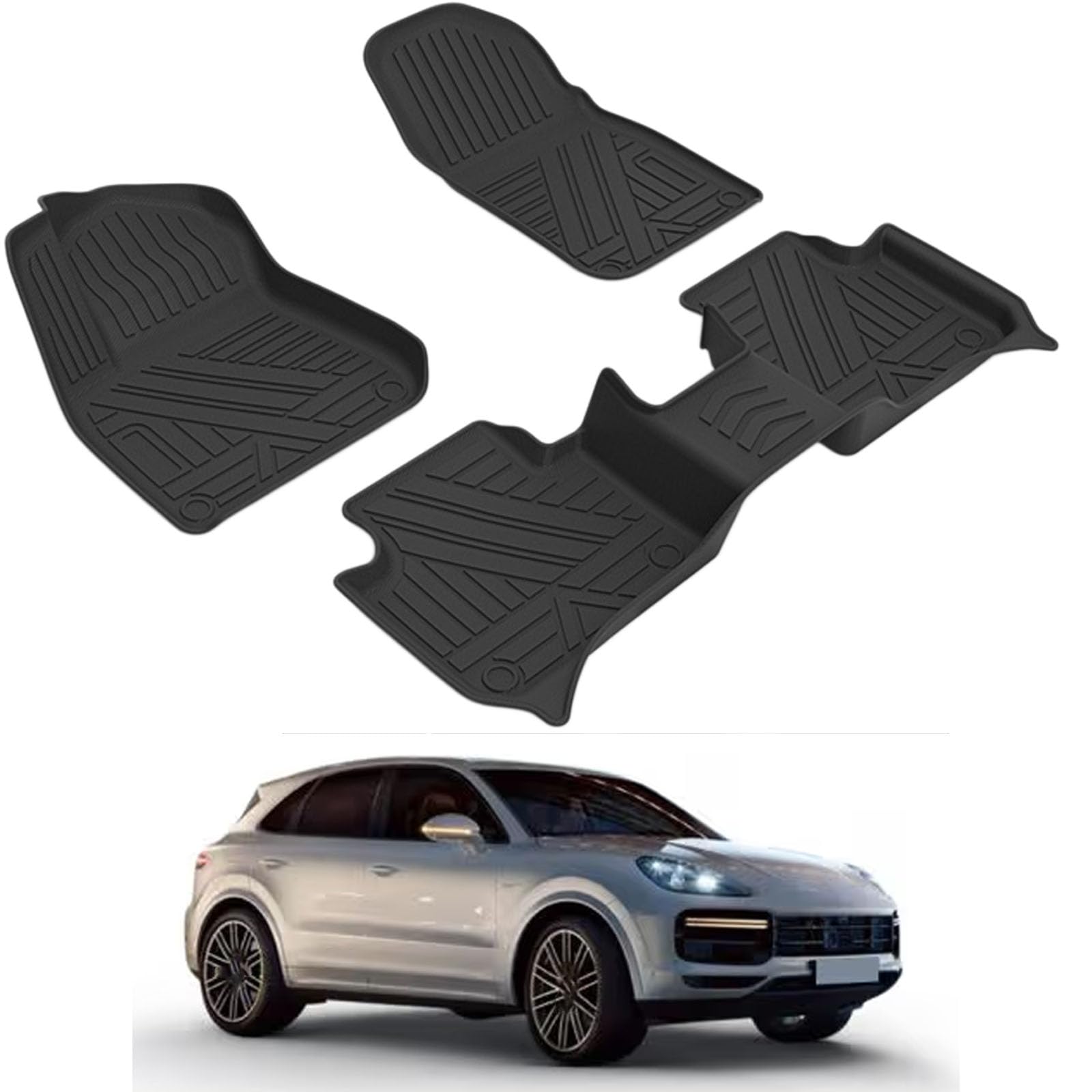 PAPEP Floor Mats for Porsche Cayenne Coupe, New Energy 2019-2023 RHD