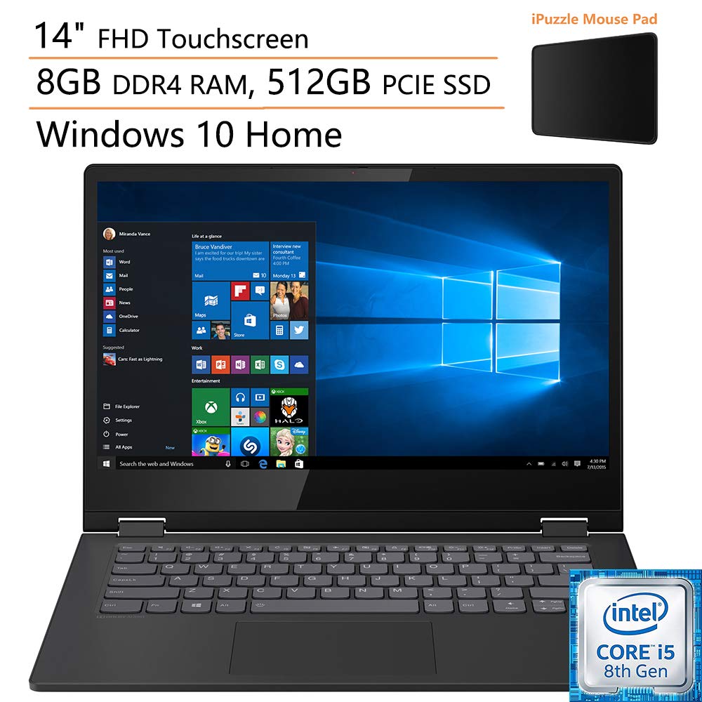Lenovo [Windows 11 IdeaPad 5 Pro 16 Laptop, 16" WQXGA (2560x1600) IPS 350nits, Intel Quard-Core i5-11300H up to 4.4GHz, 8GB DDR4 RAM, 256GB PCIe SSD, GeForce MX450 2GB, WiFi 6, BT 5.1, Backlit KB
