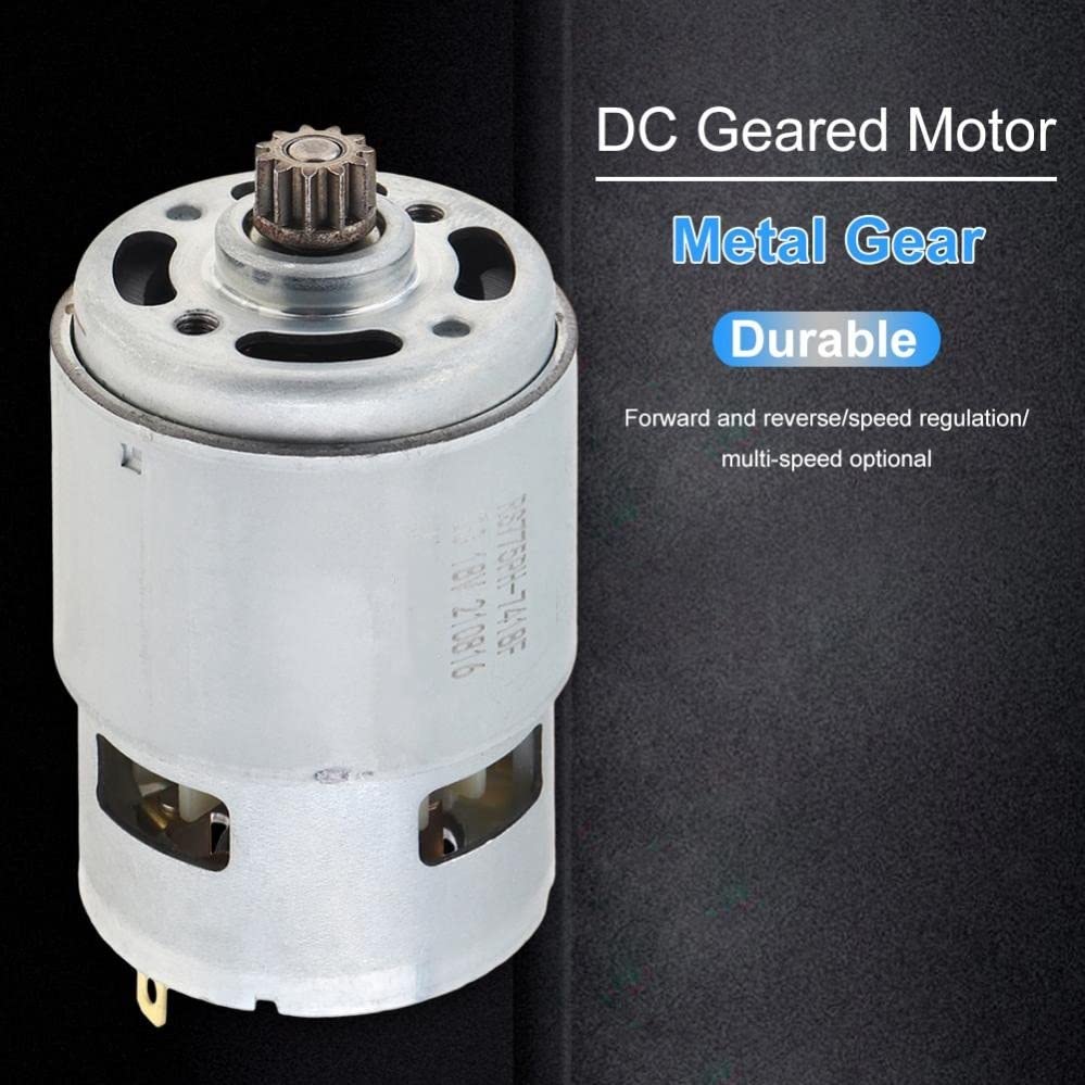 JEEFUSE RS775 DC Motor Yüksek Güç Pistonlu 18 V 775 Elektrik