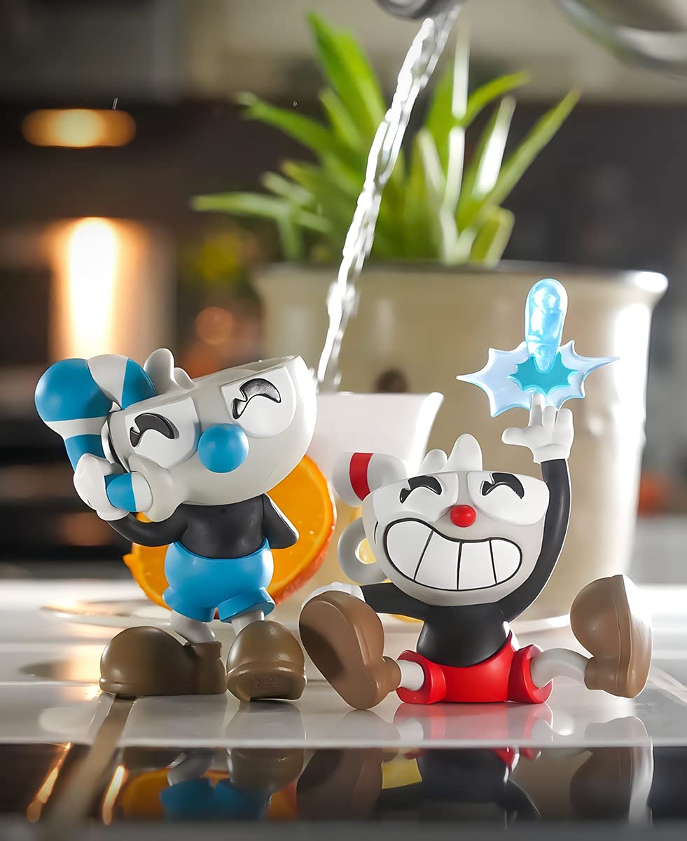 Youtooz Mugman Vinyl Figure, 9,4 cm Mugman Action Figure - Collezione Youtooz Cuphead Basata su Cuphead Games
