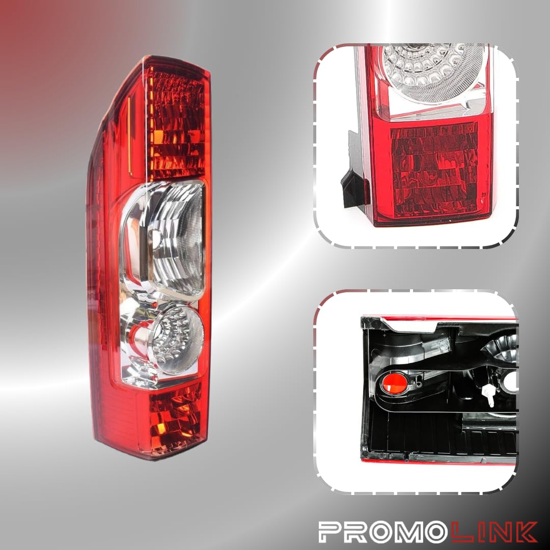 Fanale posteriore compatibile con Peugeot Boxer Citroen Jumper Fiat Ducato 2006-2014 sinistra destra 1344050080 1606664280 6350CL (sinistra)