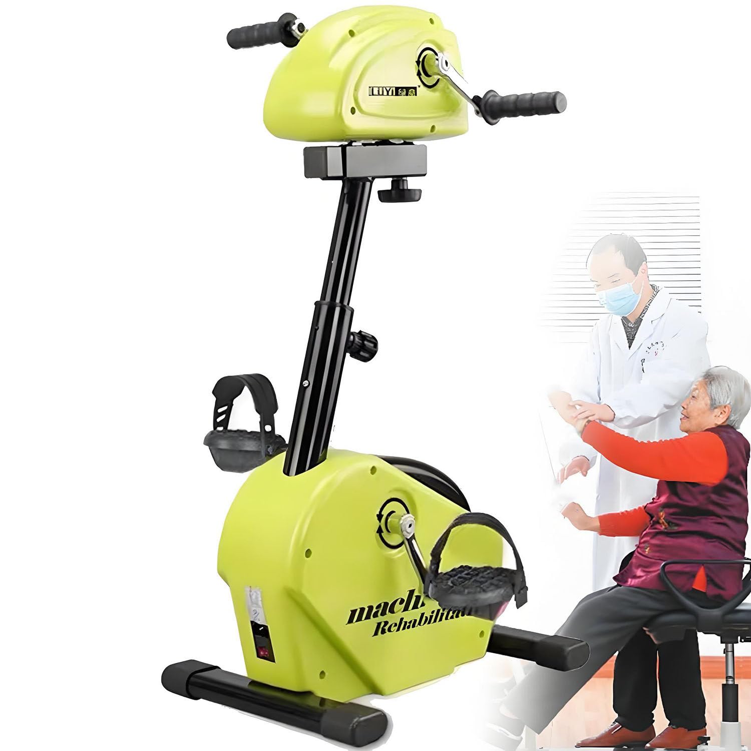 Elektryczny pedał treningowy dla seniorów,rower rehabilitacyjny dla niepełnosprawnych,rower treningowy do treningu kończyn górnych i dolnych,rowerowy sprzęt rehabilitacyjny dla osób starszych,A
