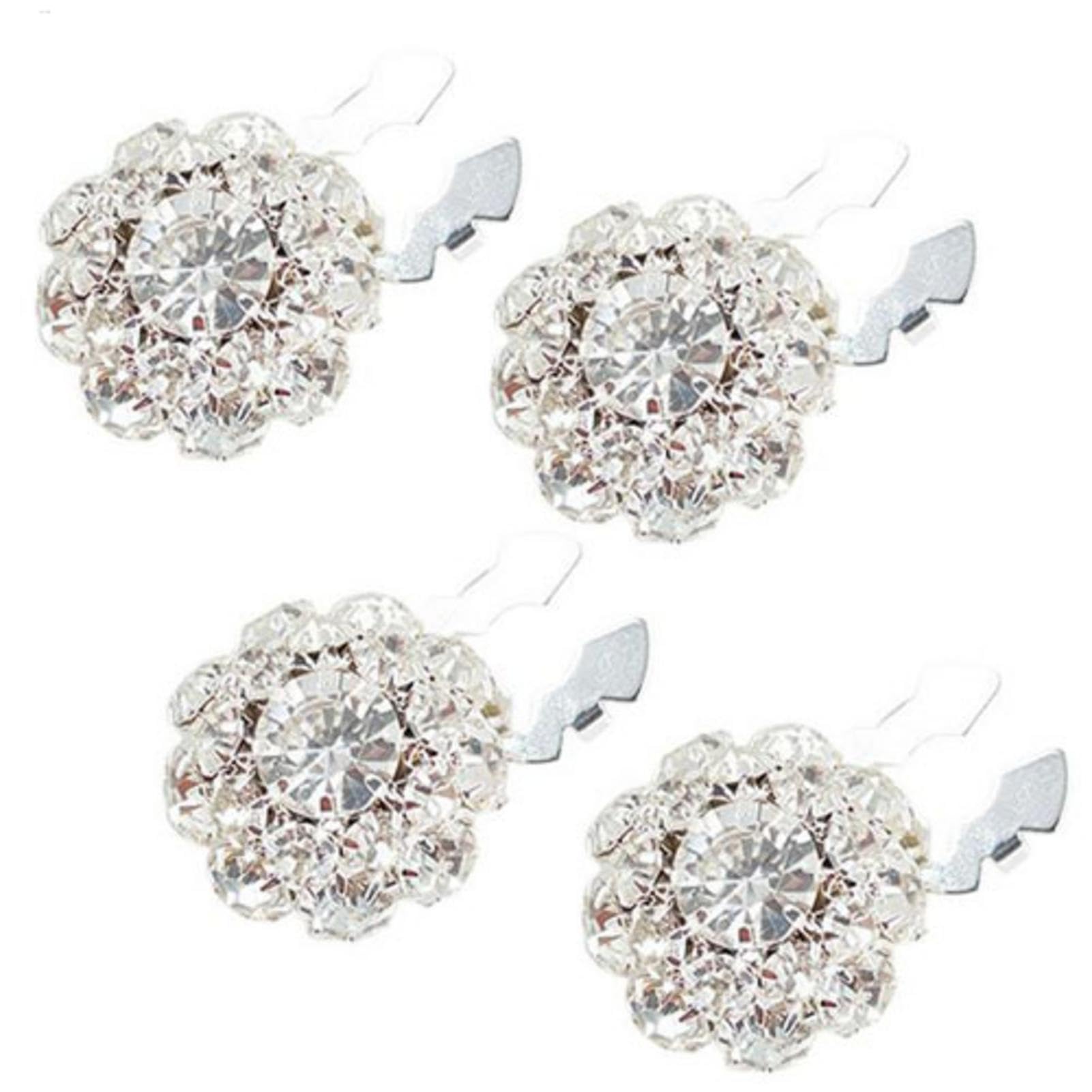 Cache Bouton Chemise Femme, 4PCS Couvre Bouton Chemise En Strass, Boutons De Chemise Détachables, Boutons Bijoux, Boutons Fantaisie En Pour La Décoration Des Vêtements