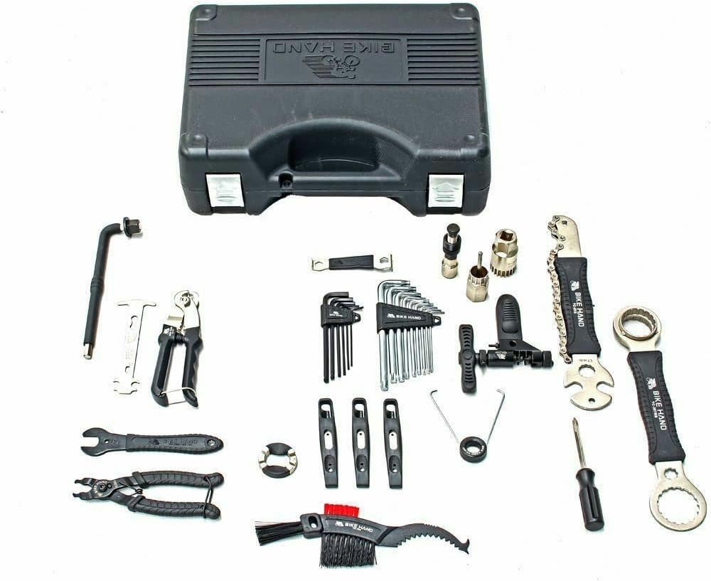 Bikehand Bike Bicycle Repair Tool Kit – Quality Tools Kit Set for Mountain Bike Road Bike Maintenance In a Neat Storage Case