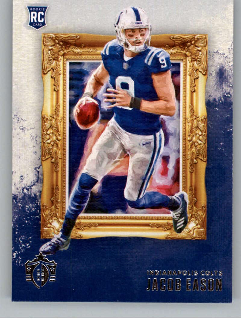 Amazon.com: 2020 Panini Chronicles Gridiron Kings #7 Jacob Eason  Indianapolis Colts RC Rookie Card Official NFL Football Trading Card in Raw  (NM or Better) Condition : Collectibles & Fine Art