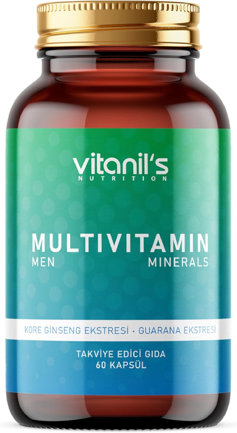Vitanil's Nutrition Erkek Multivitamin Mineral Kompleks (60)