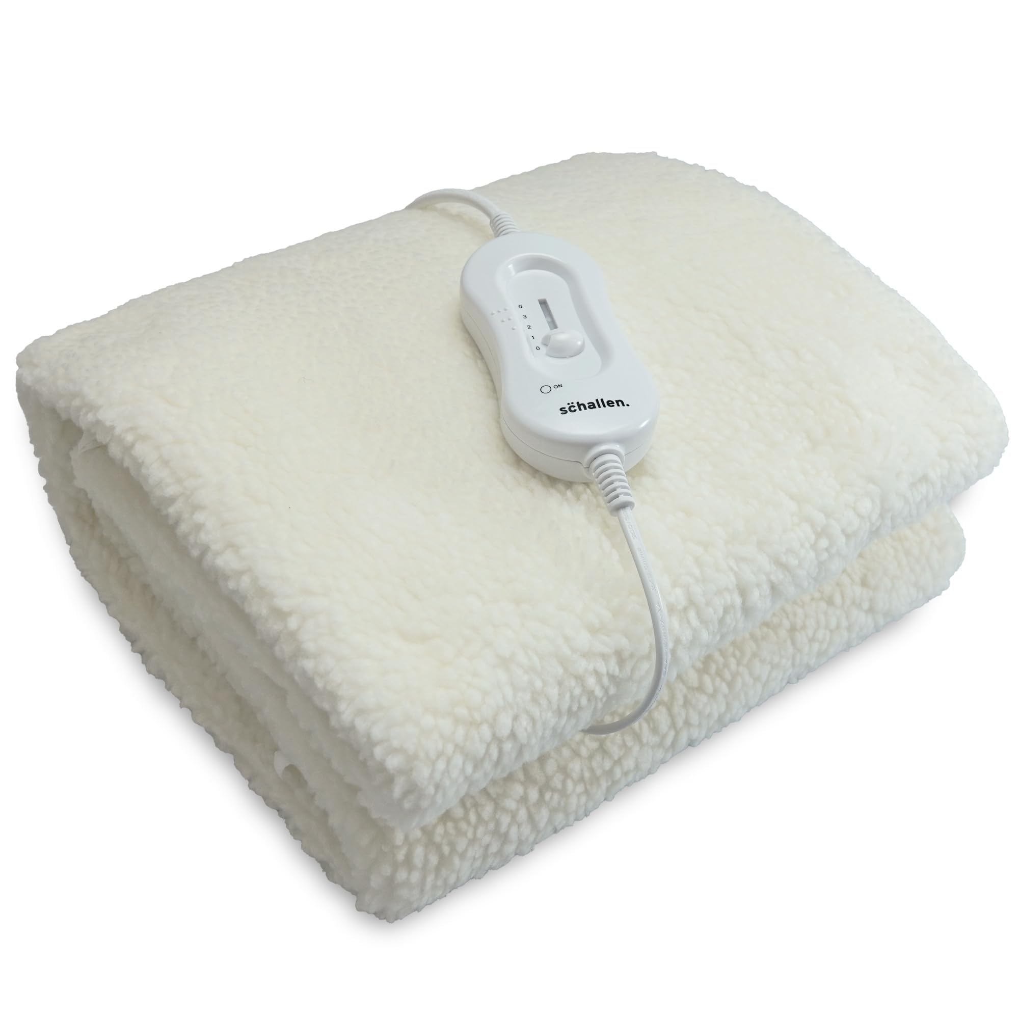 Schallen Premium Comfort Electric Heated Blanket, Remote Control with 3 Heat Settings (Sin...