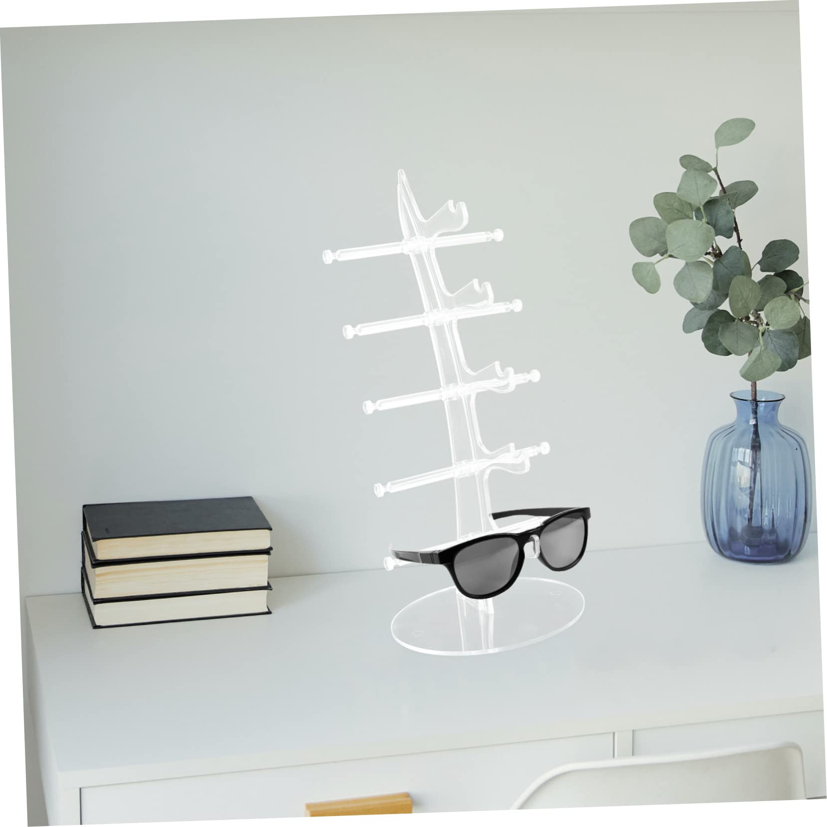 Iplusmile Brillenständer Mit Plüschfutter - Eleganter Halter Für Büro & Zuhause