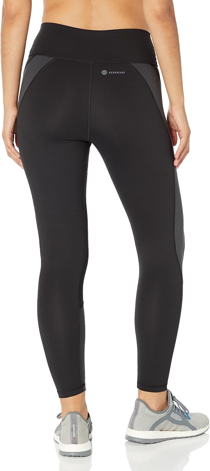 adidas Womens High Intensity Colorblock 7/8 Tights - Image 2