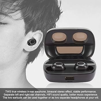 Amazon.com: NIZUUONE V5.0 S11 Mini Earphone True Touch