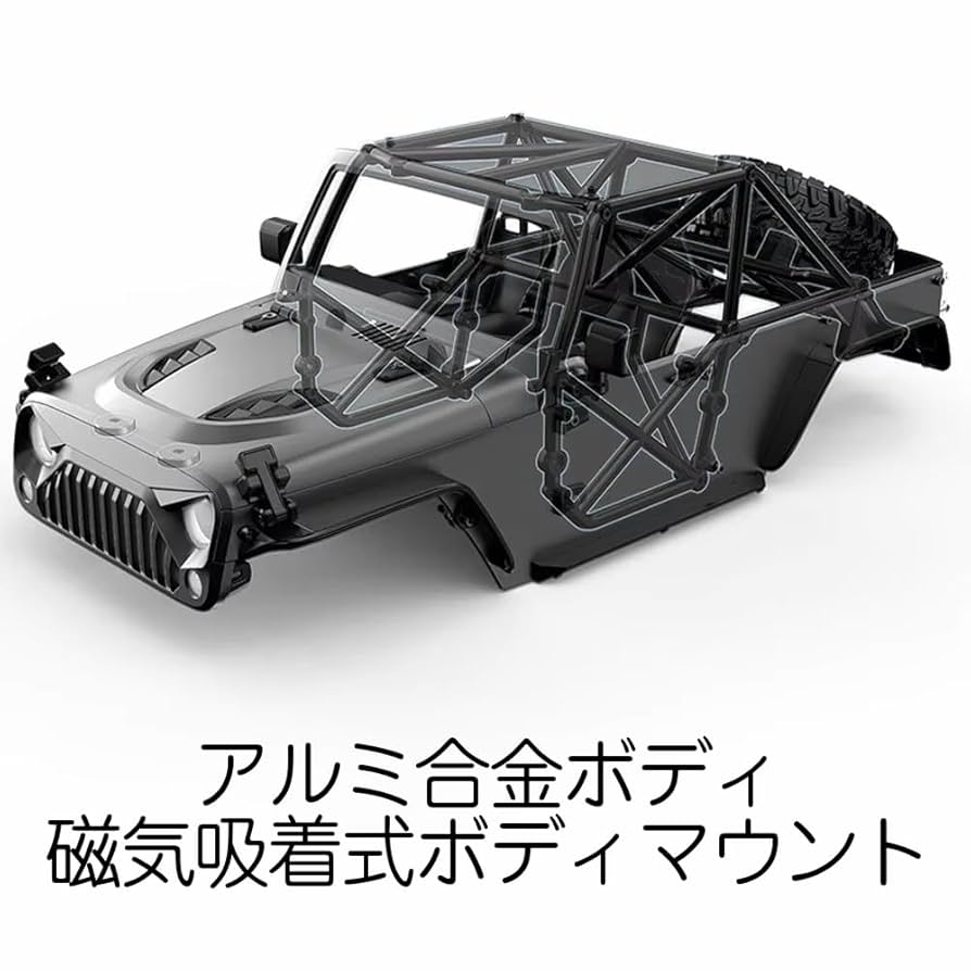 MJXRC H12Y 1/12 4WDラジコンクローラー プロフェッショナル 7145h2-GJDL._UF894,1000_QL80_.jpg