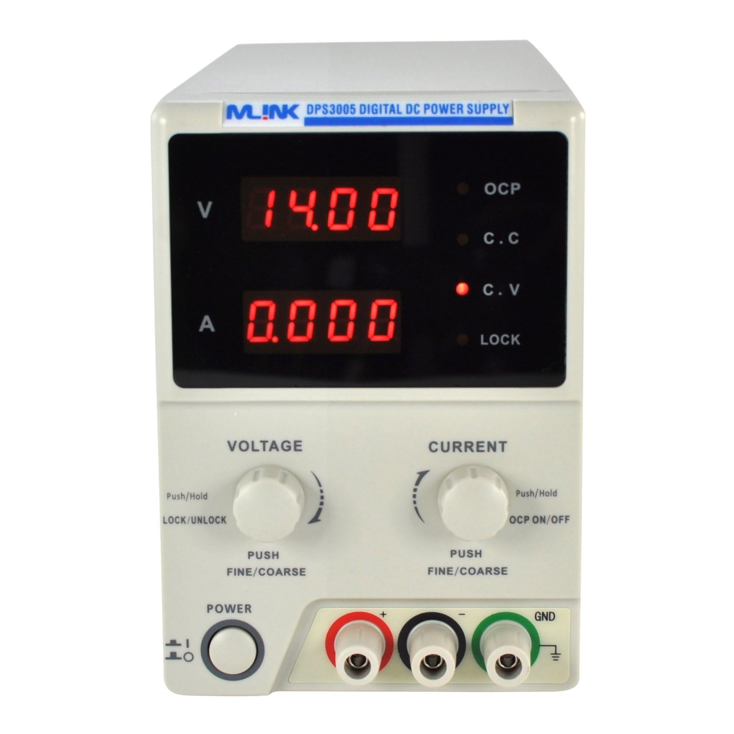 Mlink DPS3005 Fuente de Alimentación Regulable Digital 0-30V 0-5A 150W Display LED Laboratorio