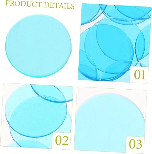 Miniatura 3 de Gadpiparty Juguetes para niños, 20 fichas de bingo magnéticas transparentes de plástico, contadores de matemáticas, fichas de juego, contadores de