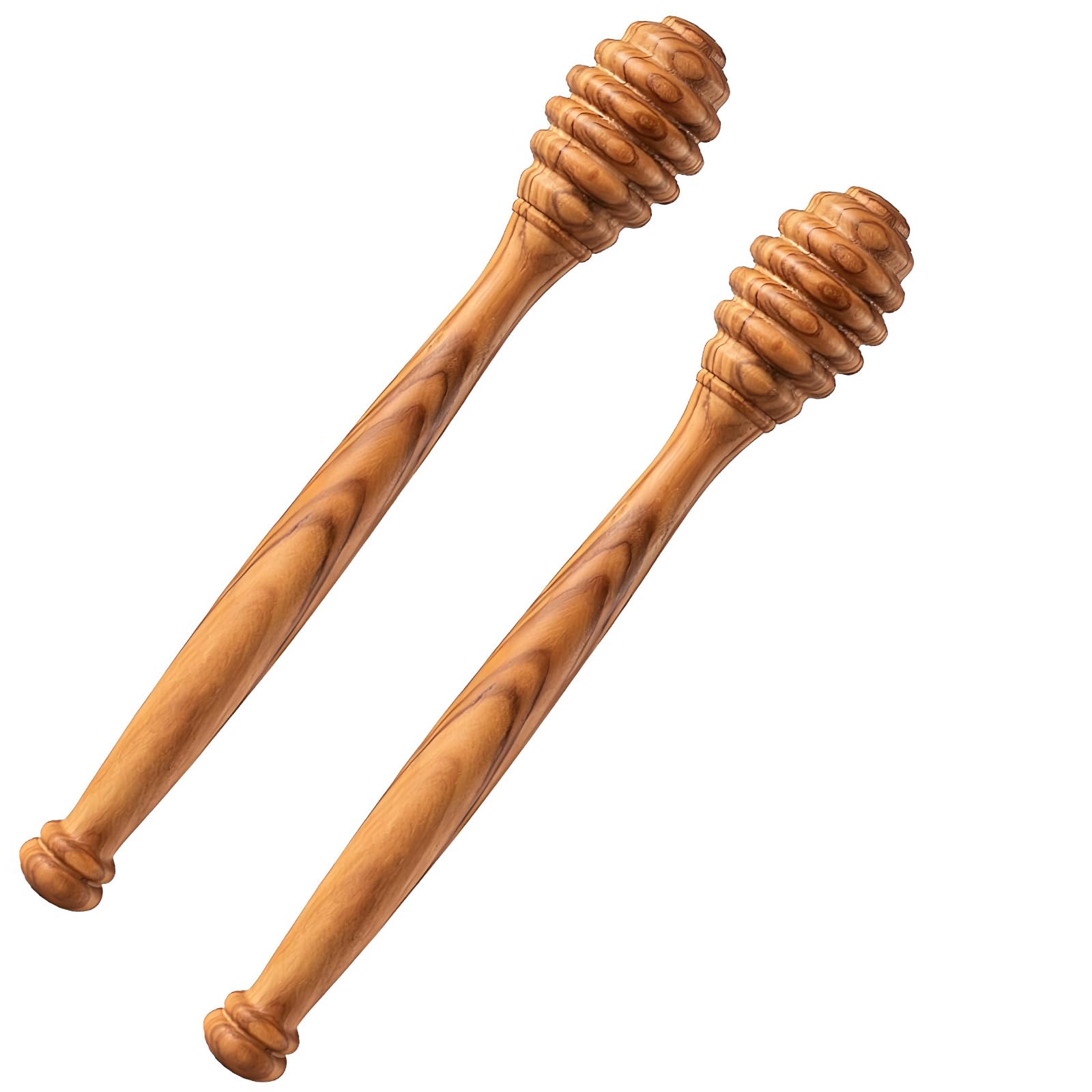 Zxfdsfdbnm Of 2 Wood Honeys Dipper Stirrers Perfect for Mixing Coffee Tea and Drizzling Collecting Jams with Unique Design Long Handle Kitchen Gadget Wood Honeys Stirrer