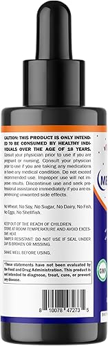 Miniatura 8 de Vitamatic Paquete de 2 gotas líquidas de melatonina de 20 mg  2 onzas líquidas (2.0 fl oz) cada una  Sabor natural a bayas  Sin OMG, suplemento