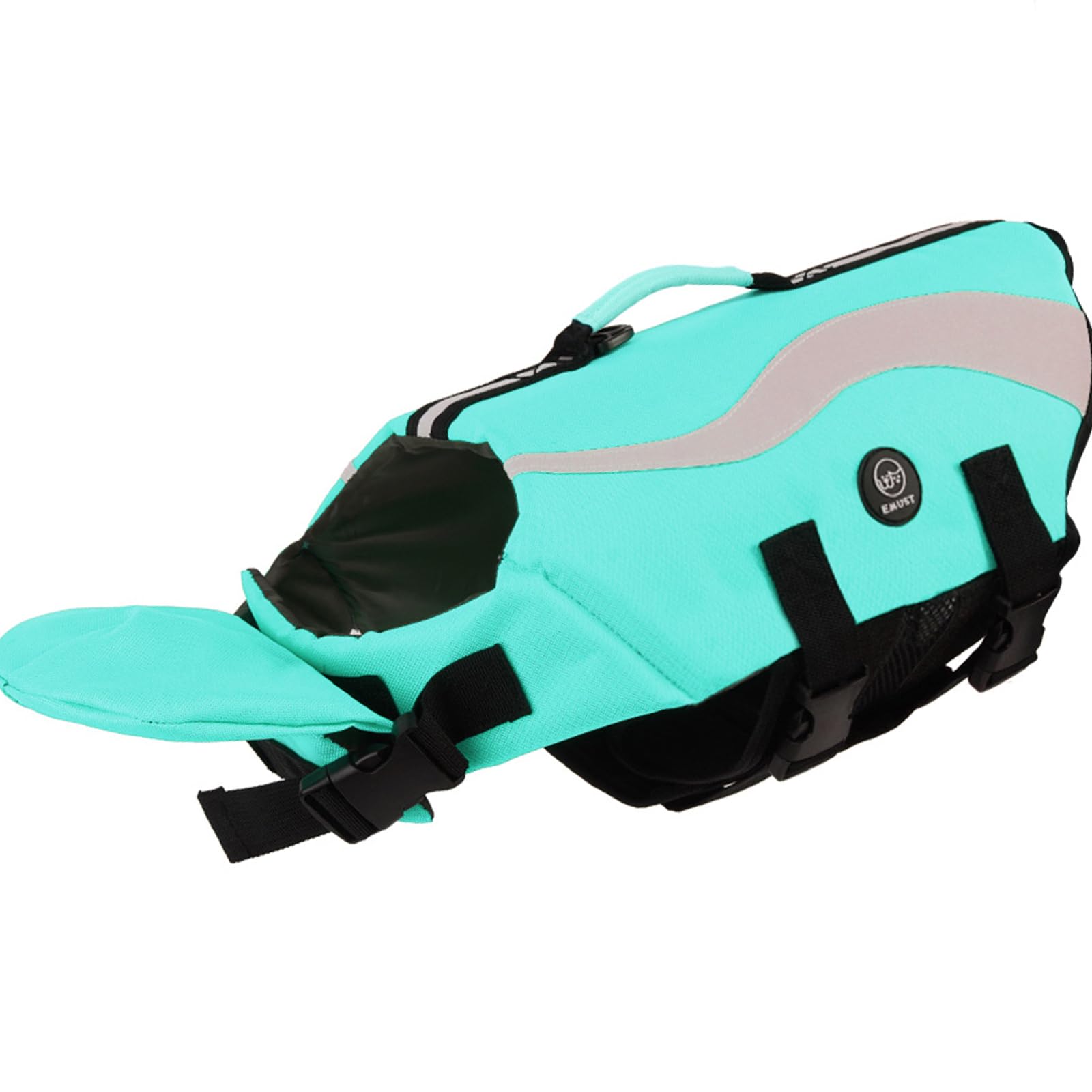 EMUST Dog Life Vests, Adjustable Dog Life Jackets for Small Dogs with Enhanced Buoyancy, Small Swim Vest with Durable Resc...