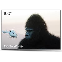 AWOL VISION 100-inch Wall-mounted Projector Screen, 80% Image Quality Improvement, Ultra Short Throw, Short Throw, Long Throw