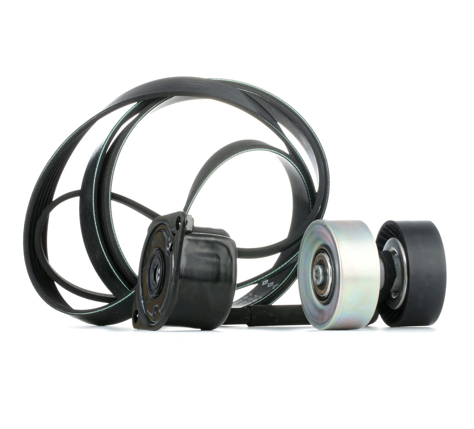 INA Kit Cinghie Poly-V 529 0314 10 2080mm Compatibilità con BMW 3 Sedan E46 5 Sedan E60 X3 E83 3 Coupe E46 X5 E53