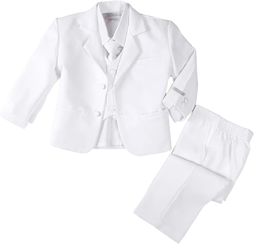 White dress for baby boy Clearance