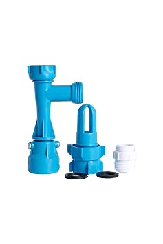 Blue Magic Waterbed Fill & Drain Kit for Waterbed Maintenance | Convenient fill and drain tools for routine waterbed setup and maintenance