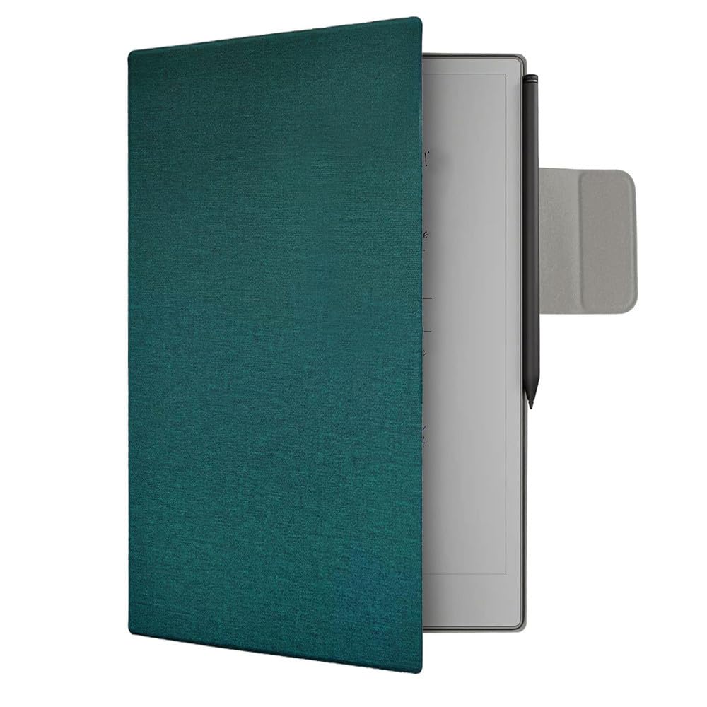 Carcasa de Cuero Verde para Remarkable Paper Pro 7.3 con Soporte Plegable 7
