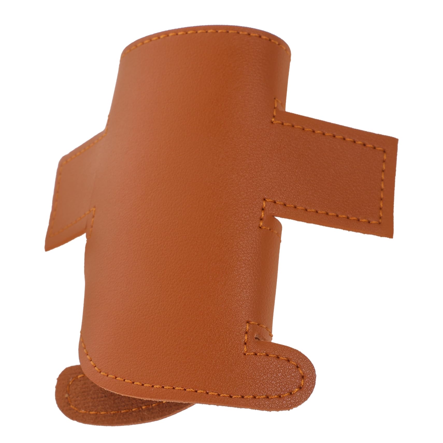 SUPVOX Synthetic Leather Trumpet Protective Cover Case Wear Resistant Sleeve for Trumpet Parts Compatible with Various Models Brown Color Essential Accessory for Protection