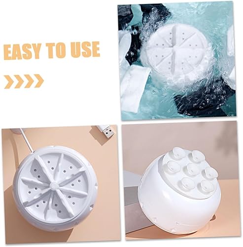 Miniatura 3 de Cabilock Lavadora de mano automática de 2 piezas para lavandería Mini Lavavajillas portátil Lavavajillas Lavavajillas Lavadora Lavadora Máquina Rv