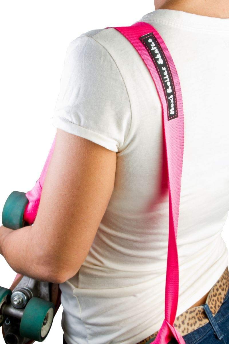 Roller Skate Leash - Transport Strap for Skates (Pink)