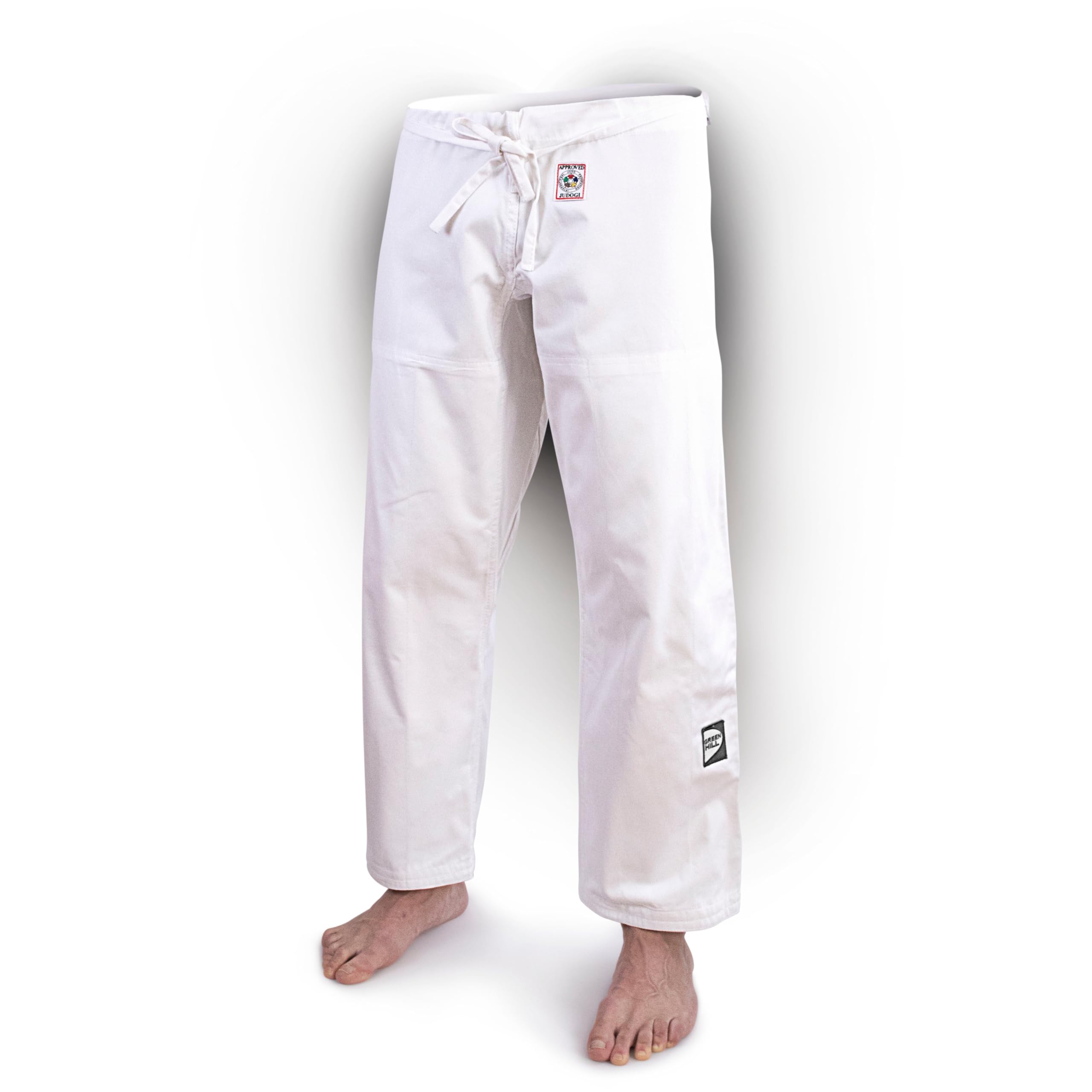 GREEN HILL Pantaloni Judo GI IJF Approved Trousers Greenhill Nuova Vestibilita'