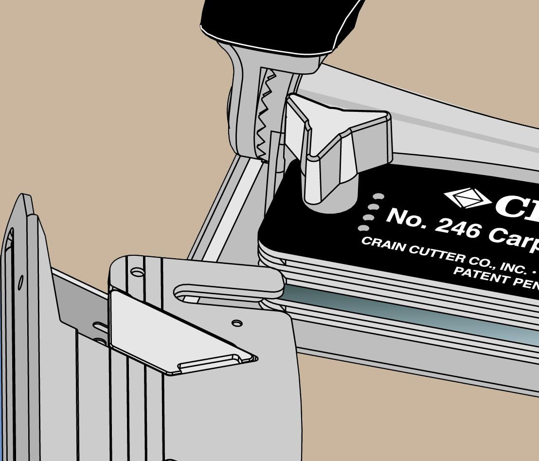 Crain 246 Carpet Trimmer