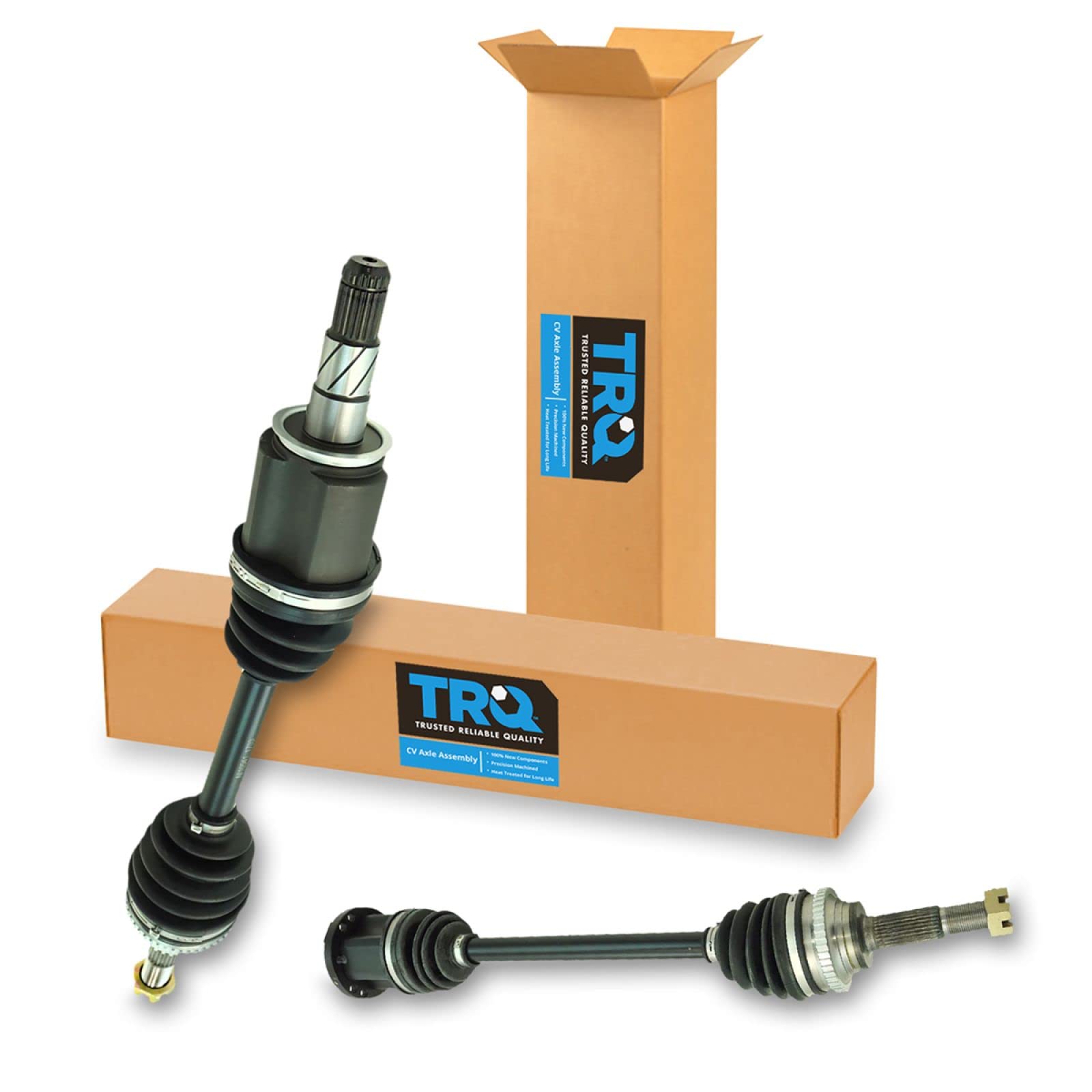 TRQ New Front CV Axle Shaft Assembly LH RH Pair 2pc for Infiniti G35X AWD