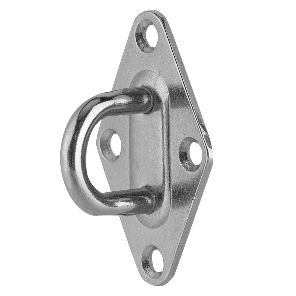 EVTSCAN 4 Types 304 Stainless Steel Boat Diamond Pad Eye Plate - Premium Marine Grade Accessory for Boats and Yachts(ZWS3211-8)