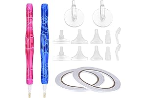 Siyurongg 16 Pcs 5D Diamond Art Painting Pen Kits for Ultimate Precision Crafting