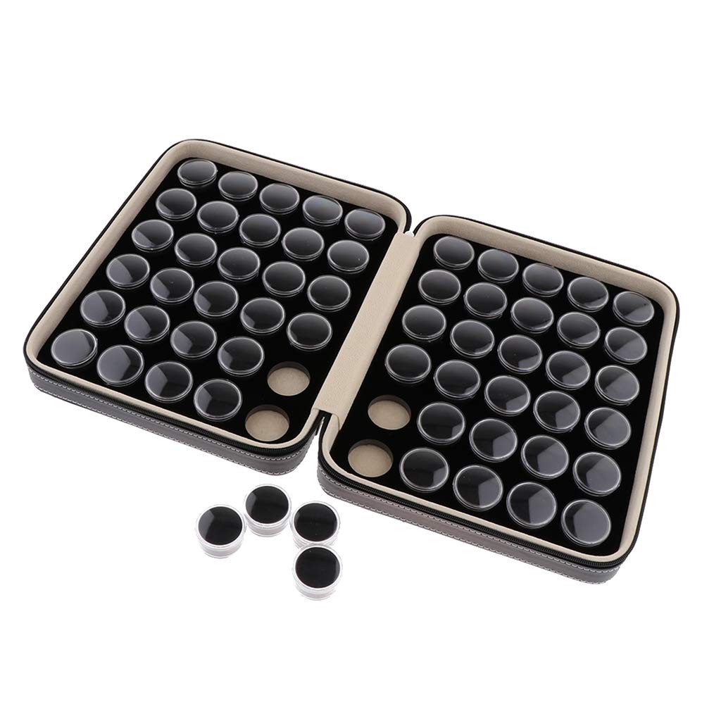 MilagetoCase Storage Box Jewelry Holder Gems Organizer