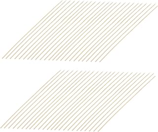 Yardwe 210 Pçs Marshmallow Espetos De Cozimento Espetos De Grelha Para Churrasco Ao Ar Livre Agulha De Churrasco Descartável Espetos De Kabob Espetos De Espetos Para Churrasco Espetos