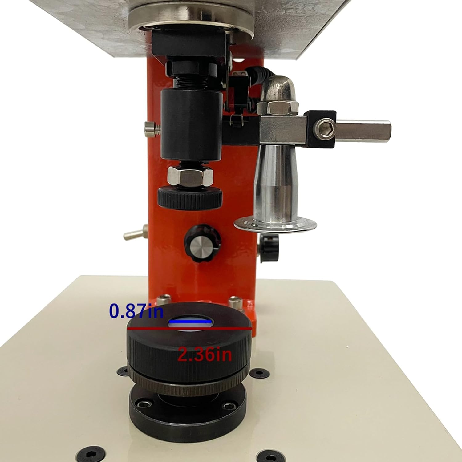 110V Semi-automatic oral liquid bottle capping machine Sealing diameter 22mm