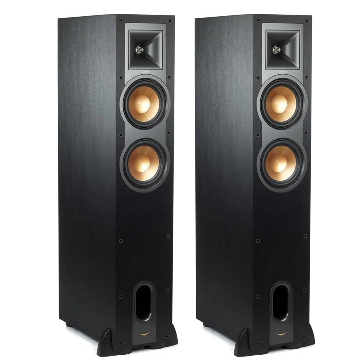 Klipsch Reference R-26FA Dolby Atmos Floorstanding Speaker (Pair) + R-12SW 12″ Subwoofer – Premium Home Theater Tower & Deep Bass Sub Bundle