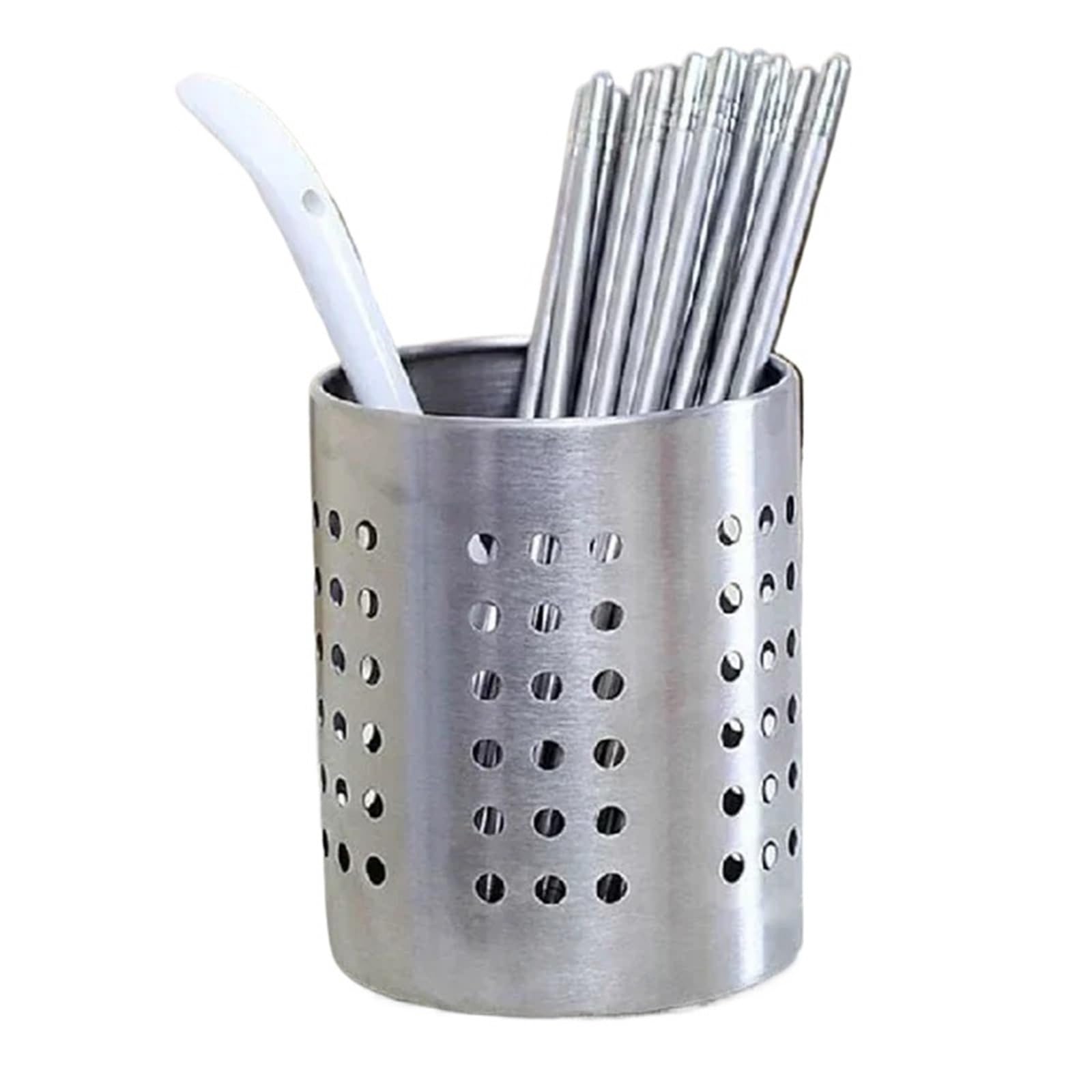 Wsqhao One Color Cutlery Holder Organizer Drainer Spoon Fork Chopsticks Storage Basket Rack For Cutlery