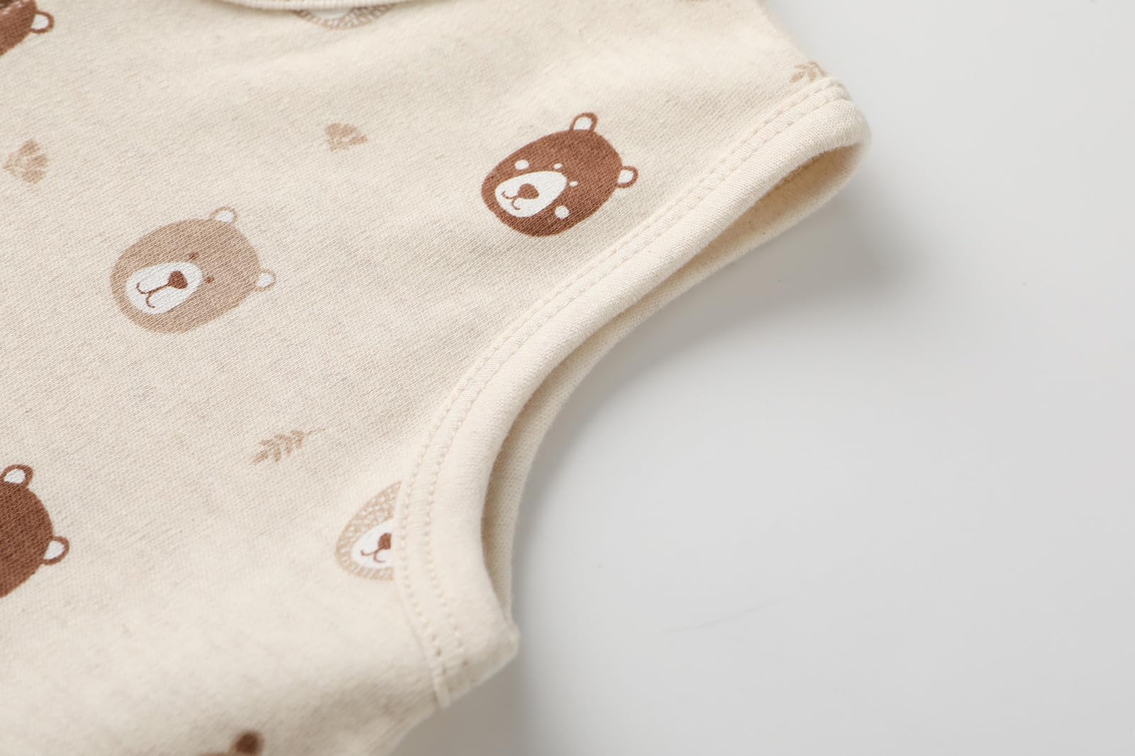 Owlivia Baby Organic Cotton Wearable Blanket 0.5 Tog & 2.5 Tog Unisex Sleeping Sack with 2-Way Zipper - Image 4