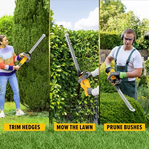Hedge Trimmer Compatible for Dewalt 20V 60V Battery (NO Battery) by ThagBrco - Used condition - Image 9