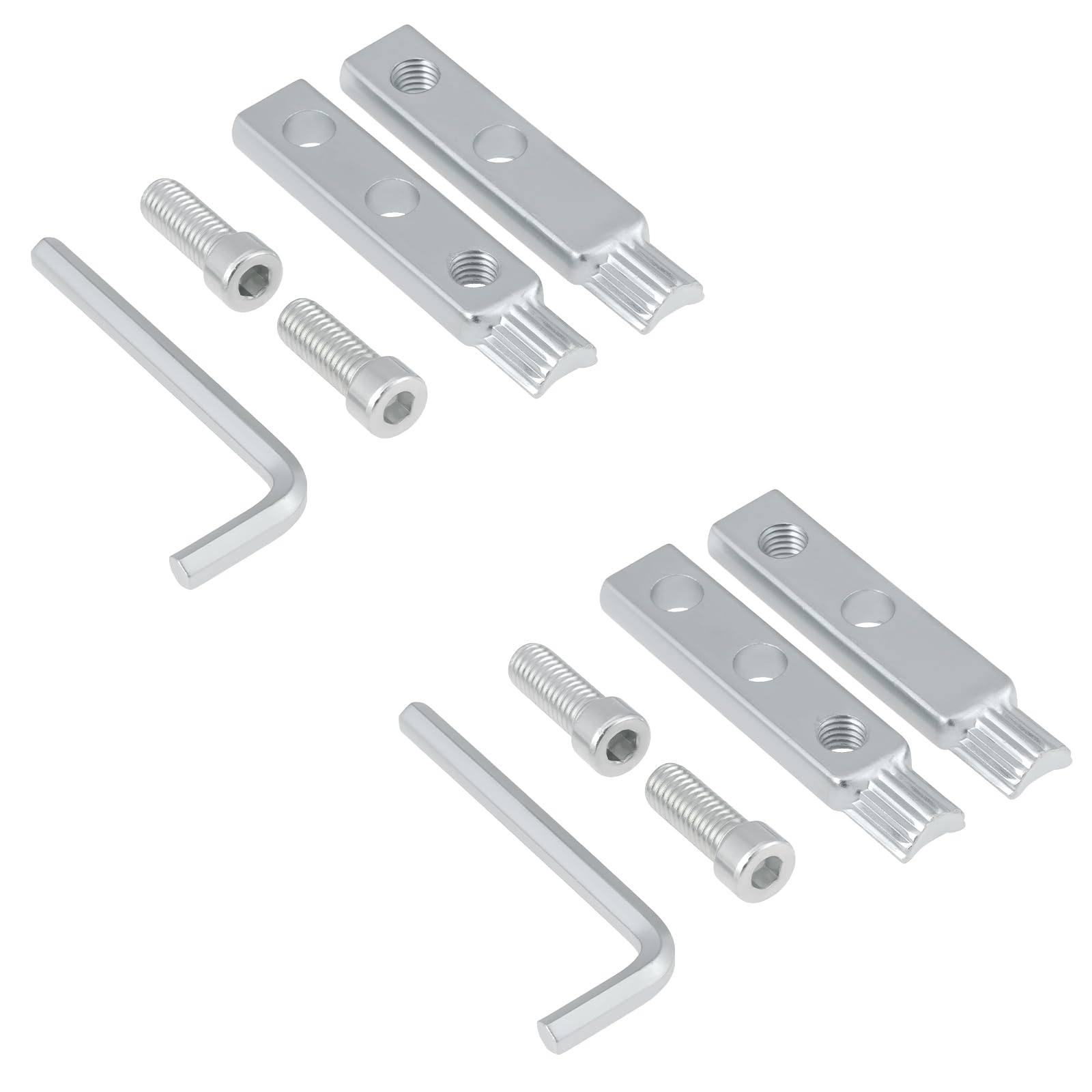 Create idea 2 Kits Stripped Screw Extractor Set including Wrench for 1/2 inch and 3/4 inch Pipes Damaged Screws Broken Bolts Water Pipe Removal