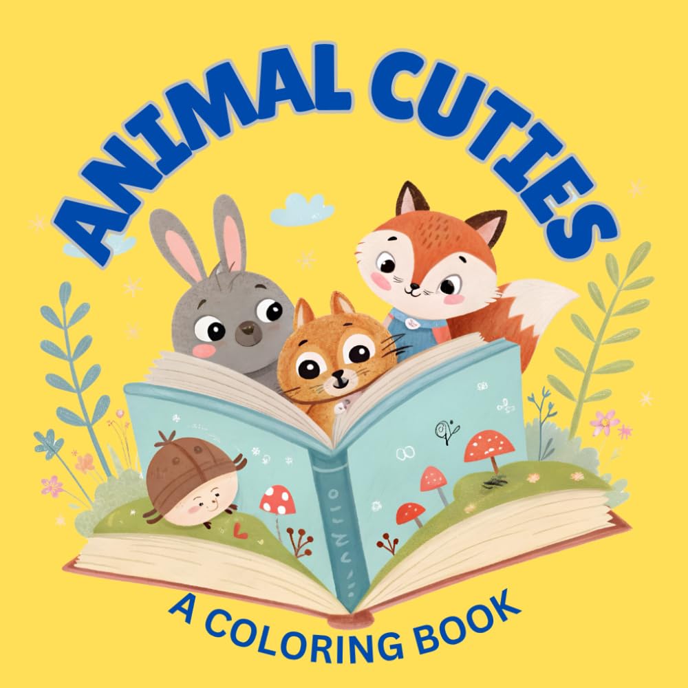ANIMAL CUTIES: A COLORING BOOK