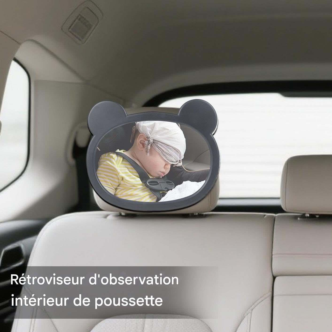 Specchietto auto neonato girevole 360 gradi Monitoraggio Osservazione | Specchietto auto neonato rotazione 360 Monitoraggio, sedile posteriore, viaggio, passeggino