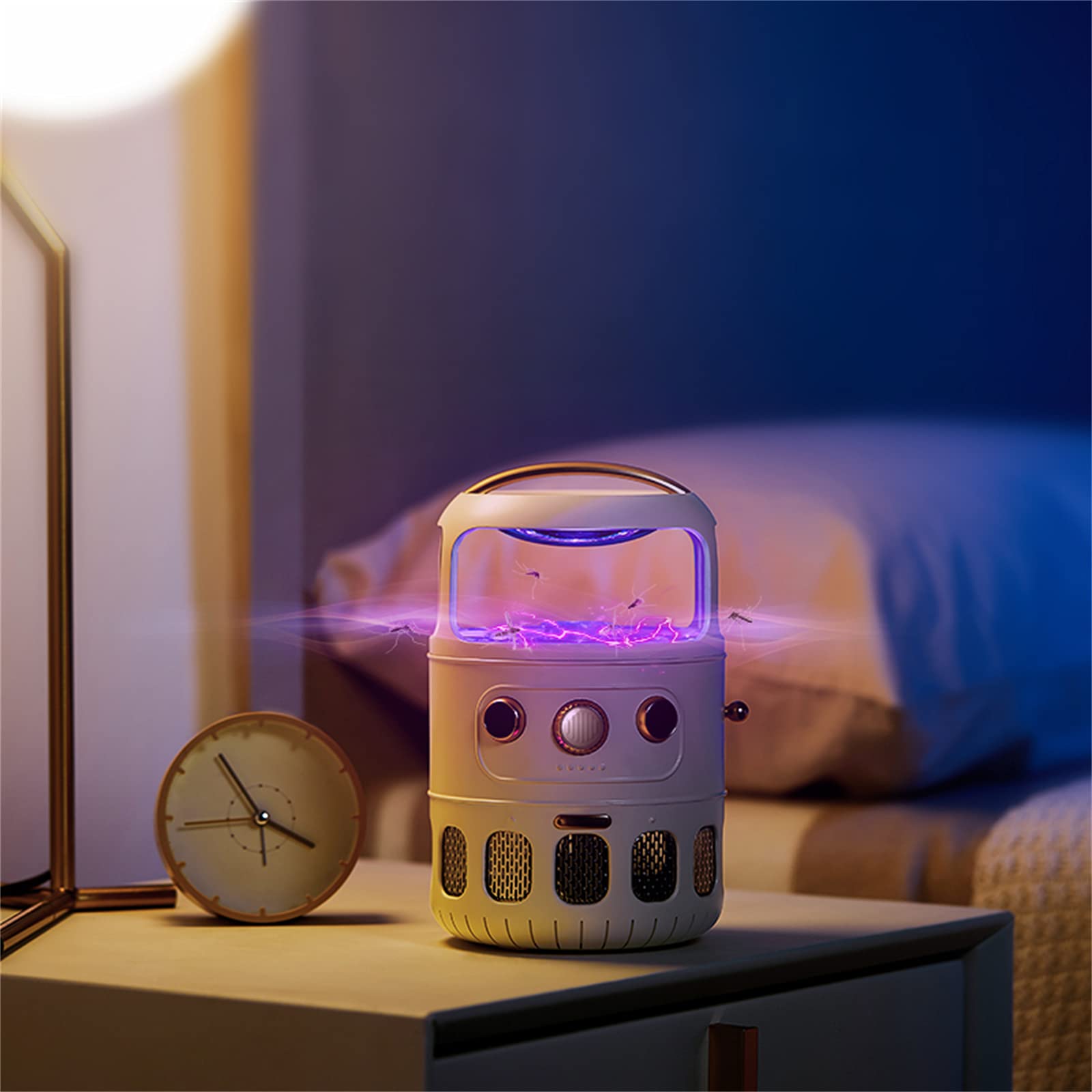Bug Zapper Lampada Mosquito Killer USB Trappola per Mosche Elettriche per Insetti Repellente per Zanzare per Campeggio