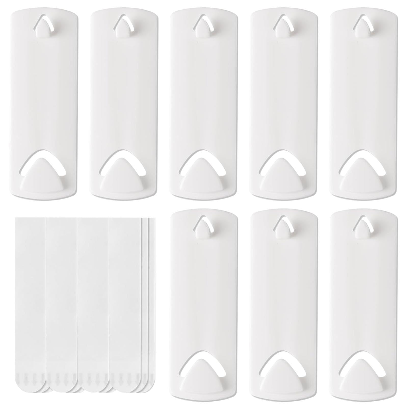 8pcs Wall Frame Hanger,Picture Hanging Hooks,No Nails Picture Hanging Strips,Damage Hooks,Sawtooth Photo Hanger,Adhesive Photo Hooks(2.95x1.06inch)