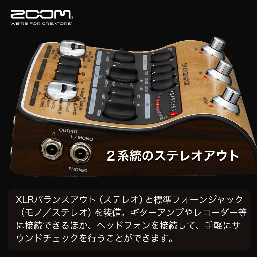Amazon.co.jp: ZOOM ズーム AC-3 アコースティックギター用