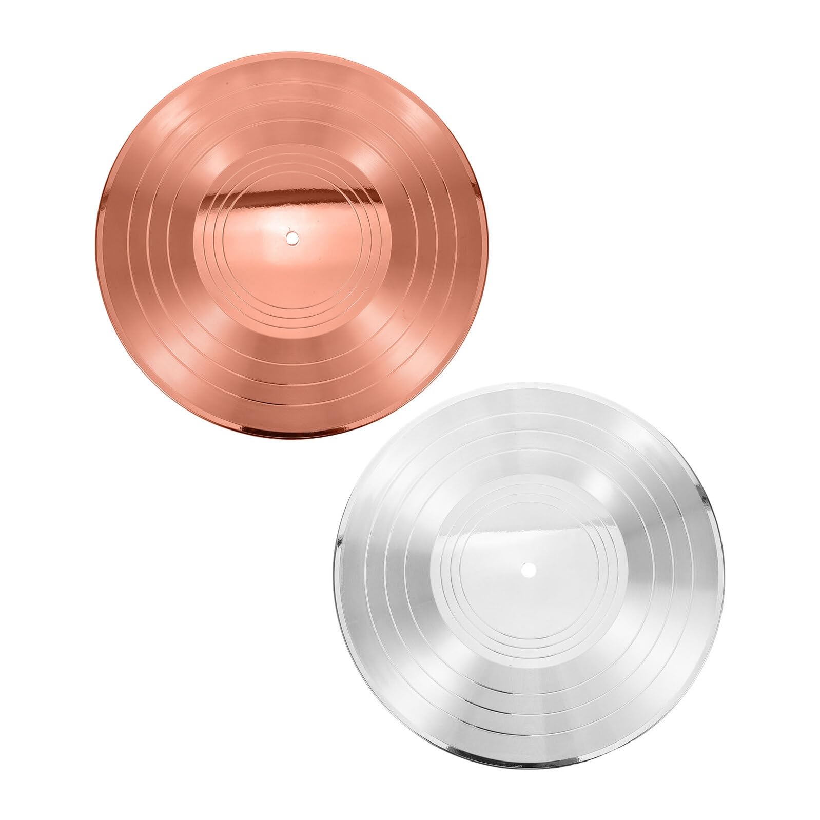 Selbstgemacht Zifferblatt für Vinyl Schallplattenuhr 2 Stück Abs Retro