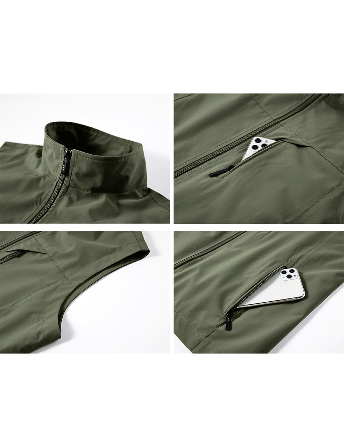 Sukany Gilet da uomo casual da pesca, safari, leggero, ad asciugatura rapida, senza maniche, per fotografia, caccia, campeggio, giacca da viaggio con tasche